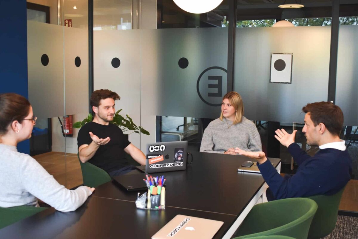 Diskussion in der Gruppe